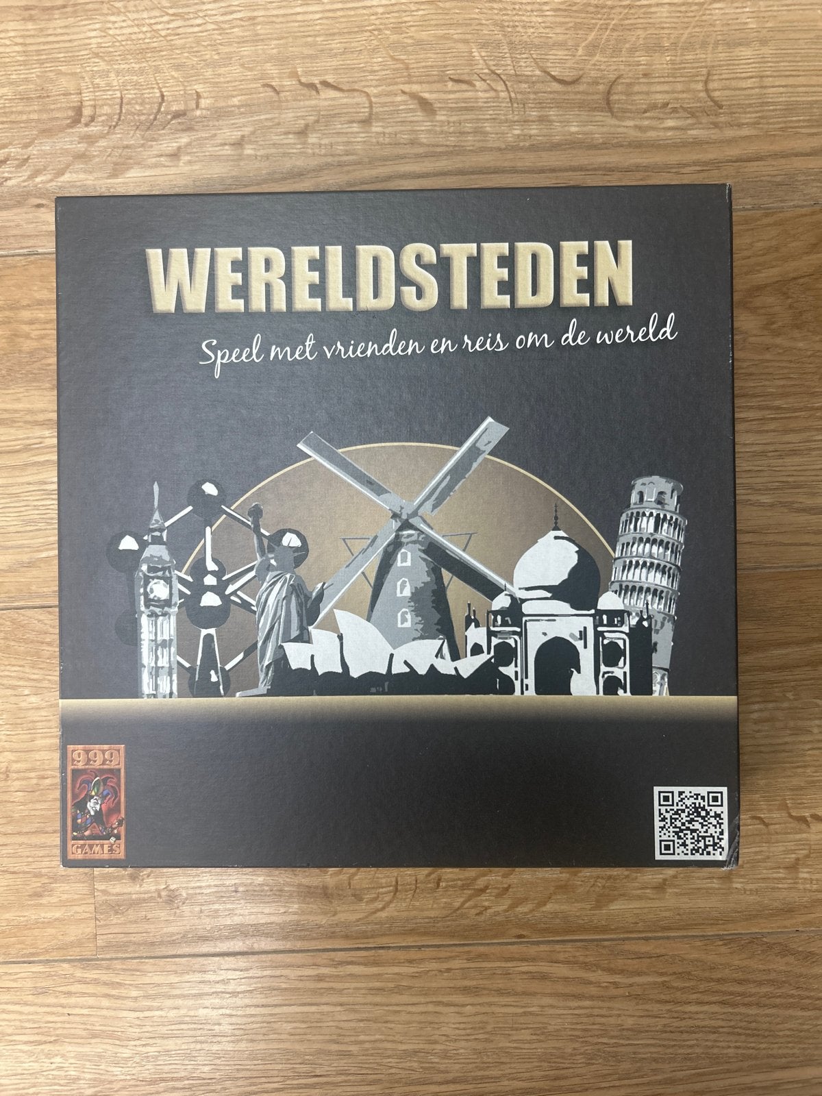 Wereldsteden Bordspel - Reis om de wereld, Hobby en Vrije tijd, Drie of vier spelers, Ophalen of Verzenden, Zo goed als nieuw