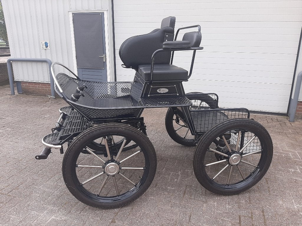 Dressuur en trainingswagen enkel en dubbelspan paard, Nieuw, Marathonwagen, Paard