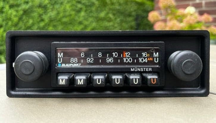 Blaupunkt Münster Oldtimer Autoradio, Ophalen of Verzenden