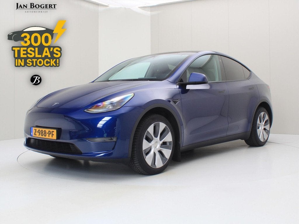 Tesla Model Y Standard RWD Plus 351pk AMD RYZEN [ LFP ACCU+A, Auto's, Tesla, Bedrijf, Te koop, Model Y, ABS, Achteruitrijcamera