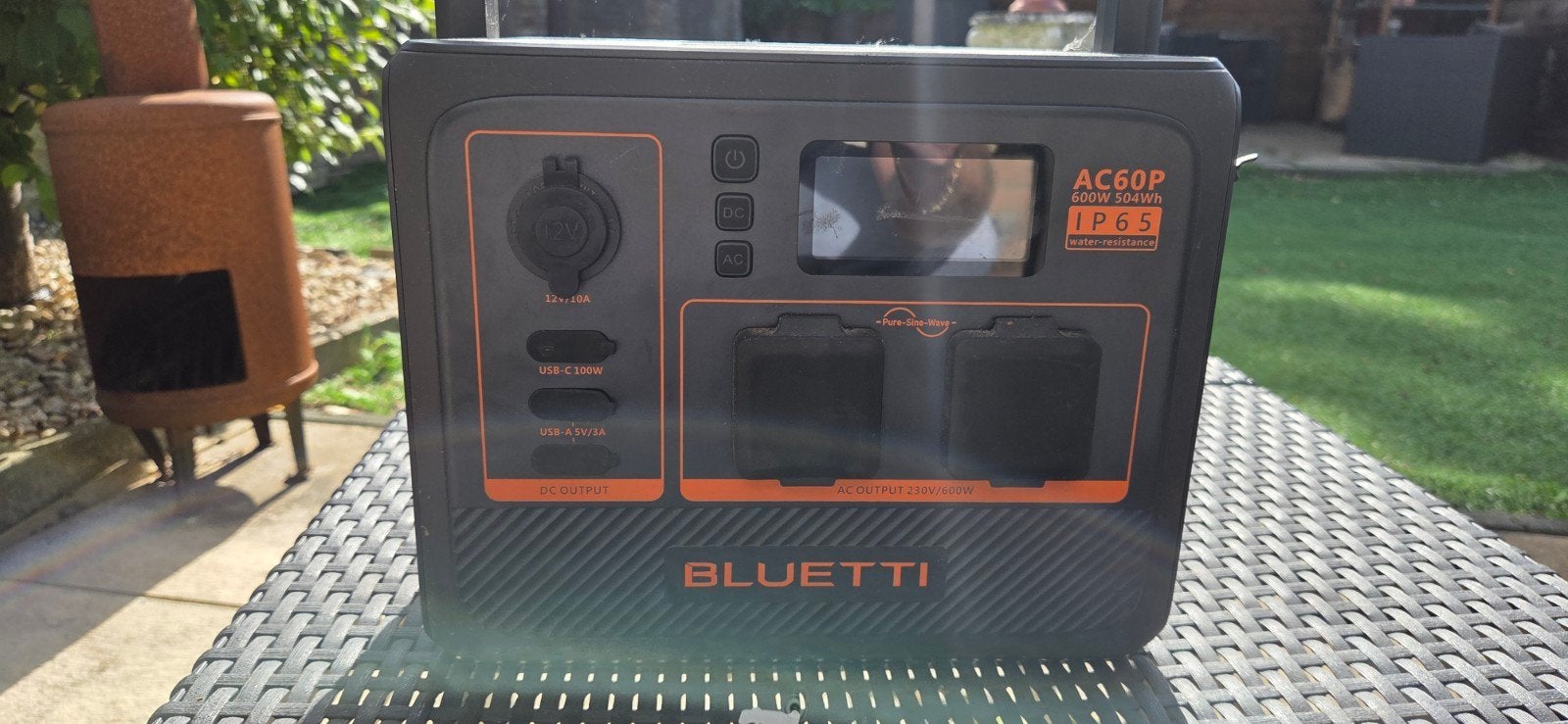 Bluetti AC60P Draagbare Power Station met Zonnepanelen, Ophalen of Verzenden, Zo goed als nieuw