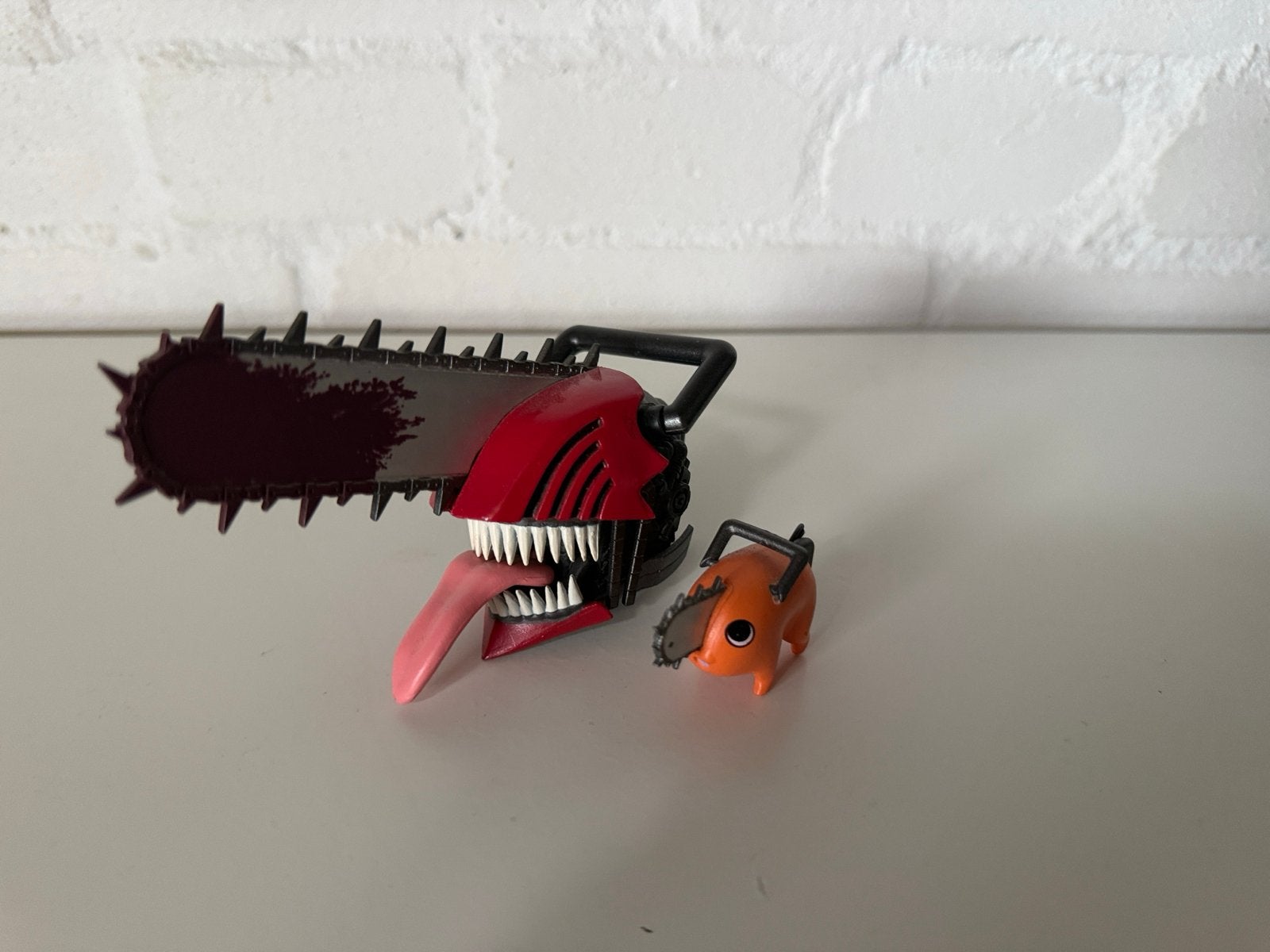 Chainsaw Man Figuren - Denji en Pochita, Ophalen of Verzenden, Zo goed als nieuw