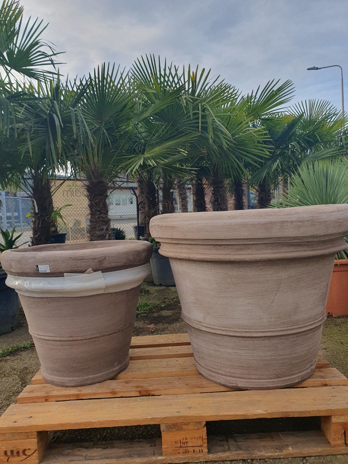 Doppio Bordo terracotta, Ophalen, Steen, Rond, Nieuw