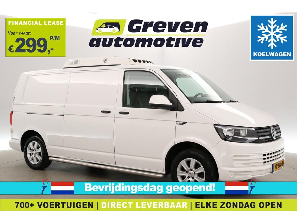 Volkswagen Transporter 2.0 TDI 140PK L2H1 | Nachtkoeling | K, Auto's, Bestelauto's, Voorwielaandrijving, Euro 5, Gebruikt, 4 cilinders