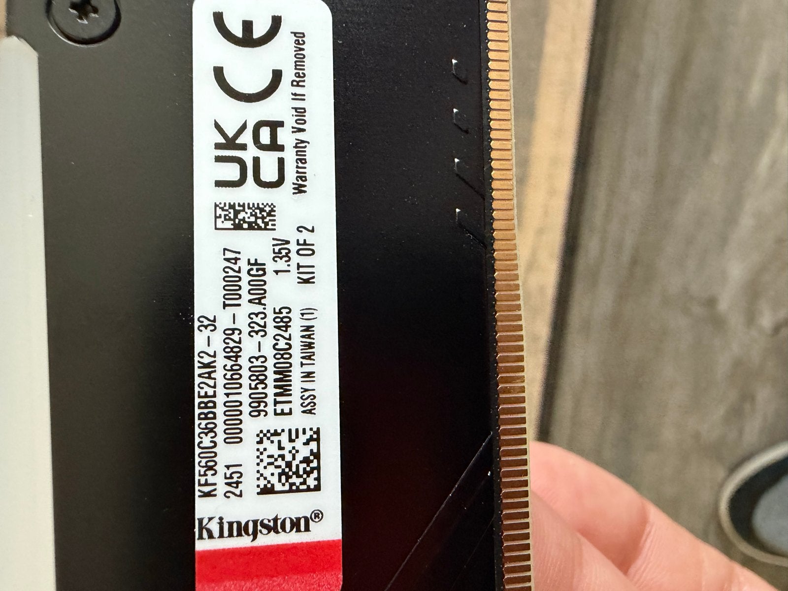 Foto 3 van Kingston Fury Beast 64GB DDR5 6000MHz CL36 RAM