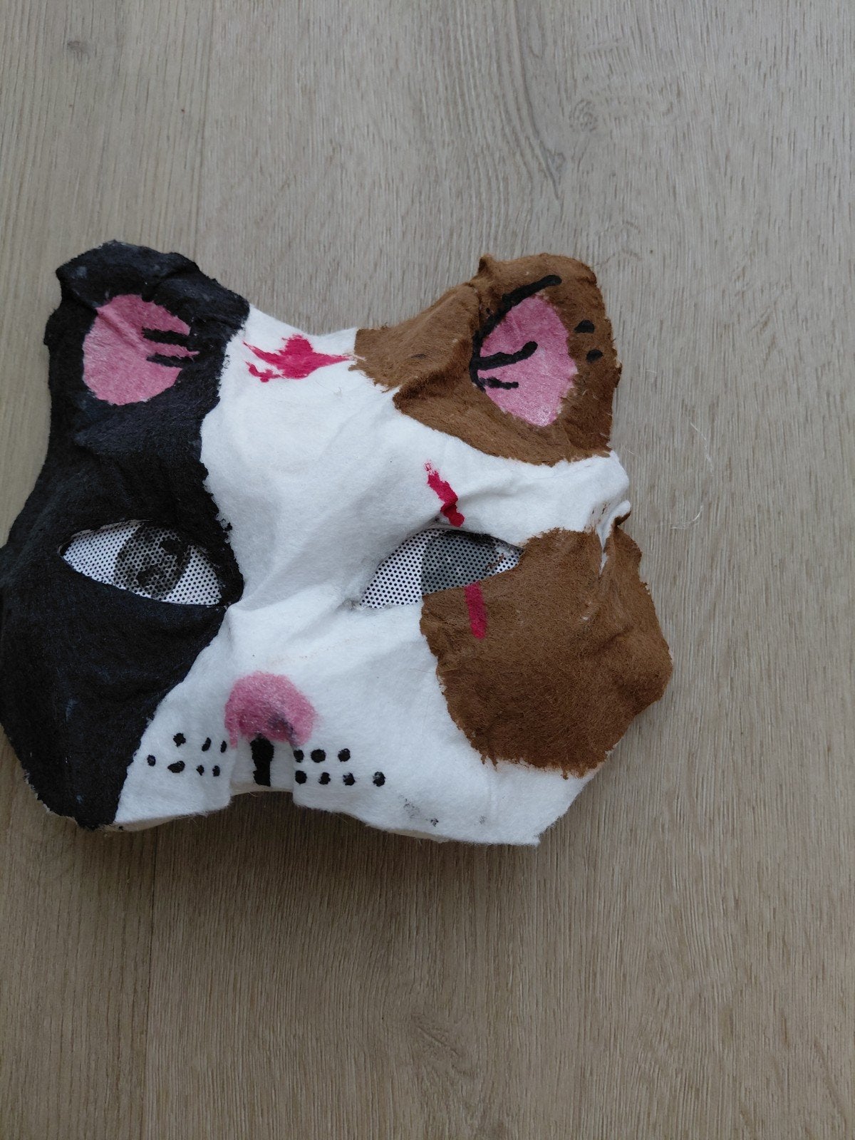 Kat therian masker, Ophalen of Verzenden, Zo goed als nieuw
