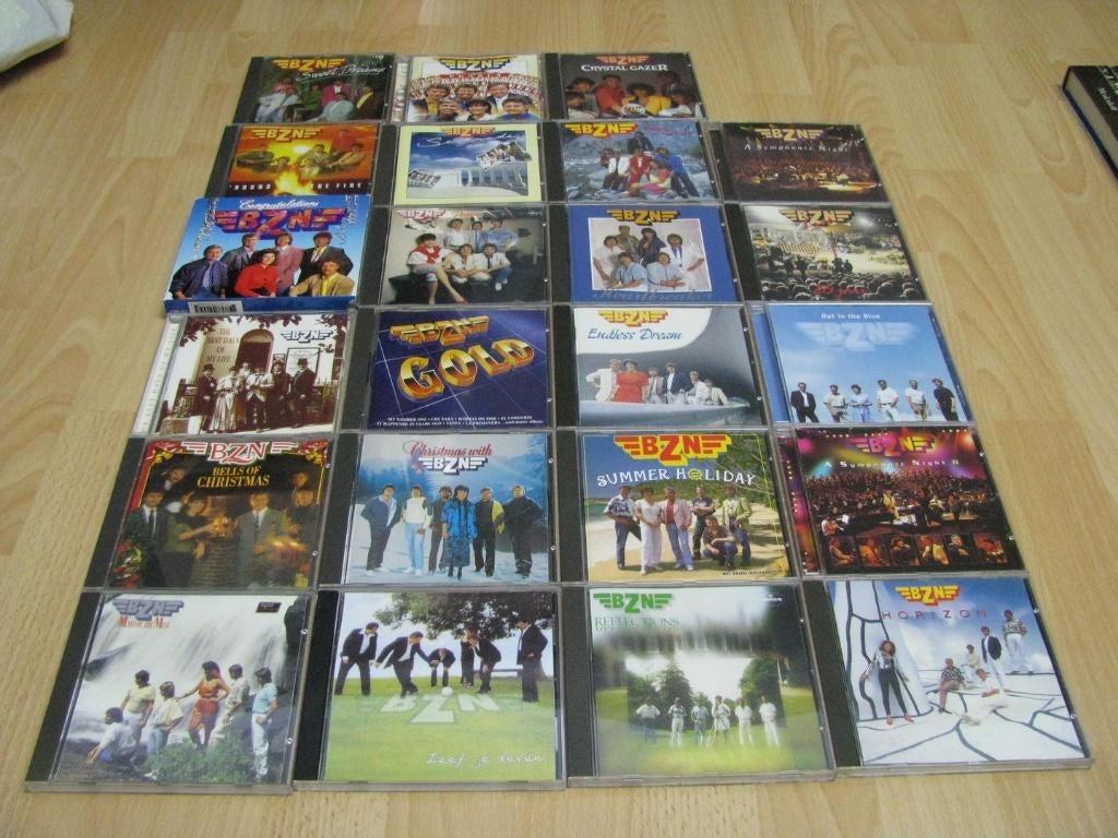 Z.g.a.n. 15 cd's van BZN, Cd's en Dvd's, Ophalen of Verzenden, 1980 - 1989, Zo goed als nieuw