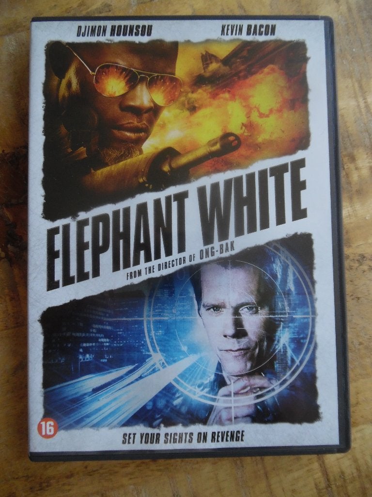AKTIE MISDAAD - ELEPHANT WHITE - KEVIN BACON, Vanaf 16 jaar, Ophalen of Verzenden, Gebruikt, Overige gebieden