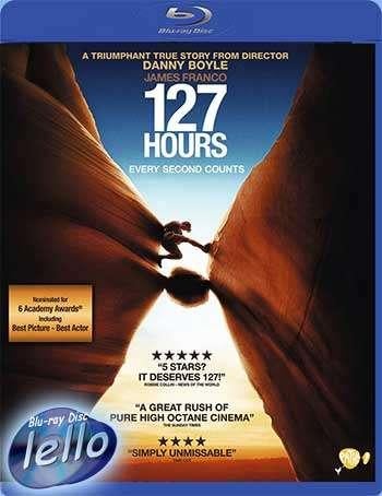 Blu-ray: 127 Hours (2010 James Franco, Kate Mara) UK nietNLO, Ophalen of Verzenden, Zo goed als nieuw, Drama