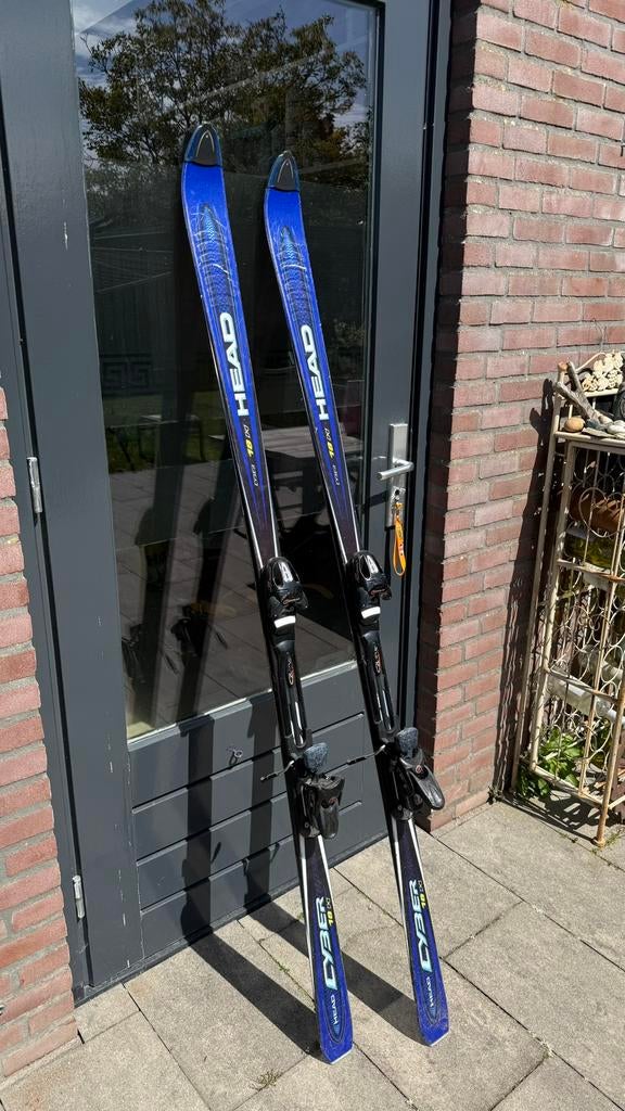 Decoratieve vintage ski’s – stoer en uniek!, 160 tot 180 cm, Ophalen of Verzenden, Zo goed als nieuw, Head