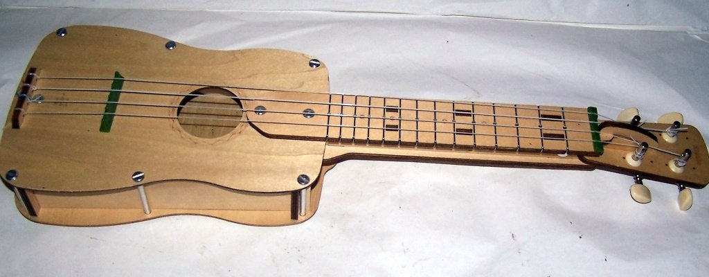 Unieke handgemaakte Kiwico Ukelele - Zo goed als nieuw., Ophalen of Verzenden, Zo goed als nieuw, Ukelele