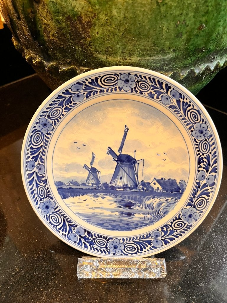 De Porceleyne Fles wandbordje molens 🌬️, Ophalen of Verzenden