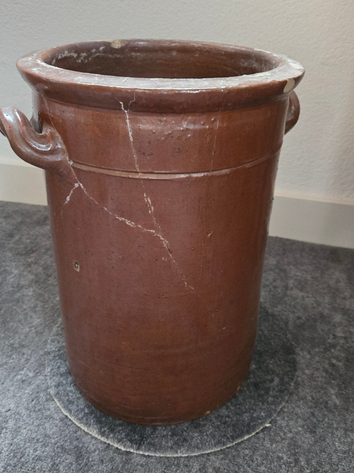 Vintage oude inmaakpot, Huis en Inrichting, Ophalen, Gebruikt, Overige materialen
