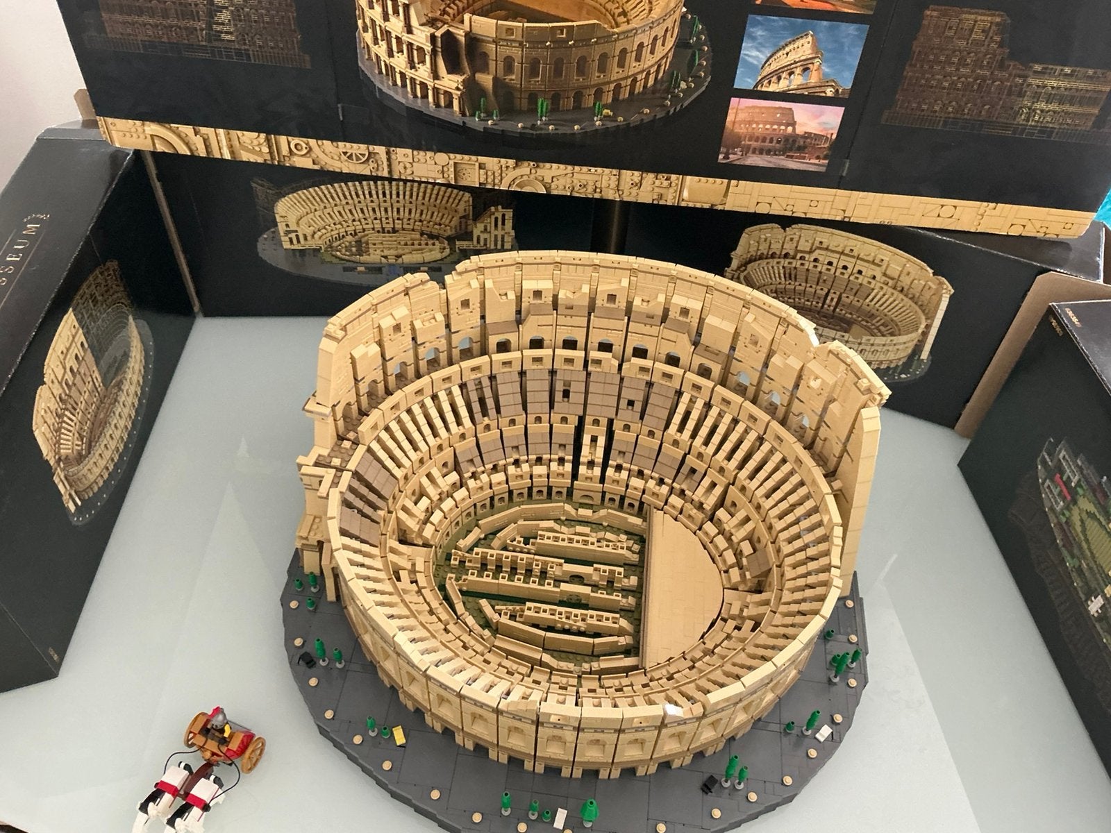 LEGO Creator Expert Colosseum - 10276, Roman Chariot 6346106, Ophalen, Zo goed als nieuw