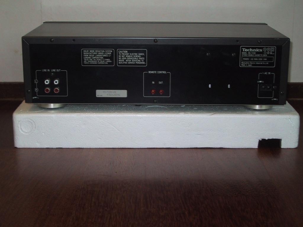 Technics RS-T230 dubbel cassette deck, Audio, Tv en Foto, Cassettedecks, Ophalen, Dubbel, Overige merken, Tape counter