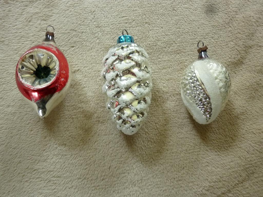 Vintage kerstballen, Diversen, Kerst, Gebruikt, Ophalen of Verzenden
