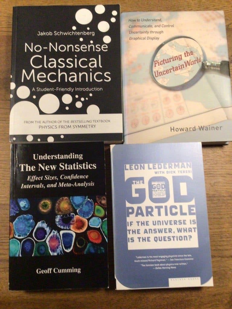 4 boeken, Physics, Mathemetics, Statistics, Ophalen of Verzenden, Beta, Zo goed als nieuw, WO
