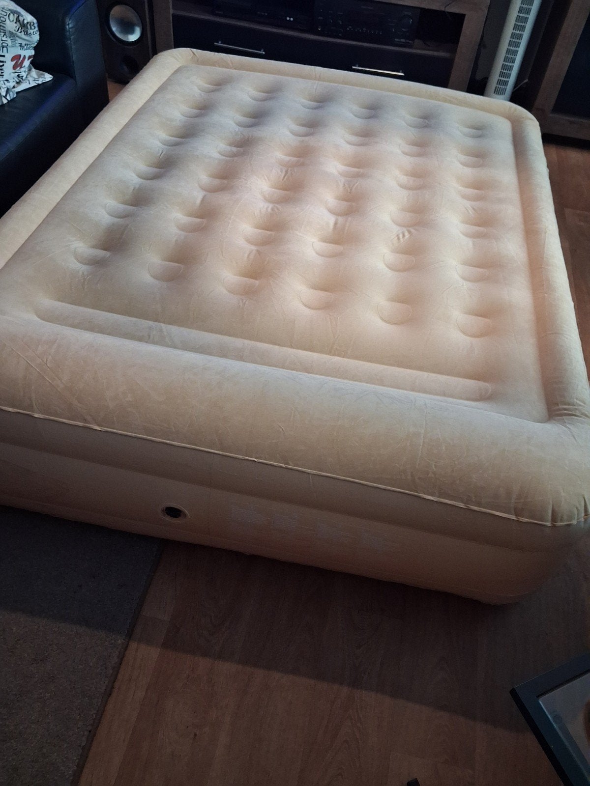 2-persoons luchtbed 150 x 190 cm, Ophalen of Verzenden, Zo goed als nieuw, 2-persoons