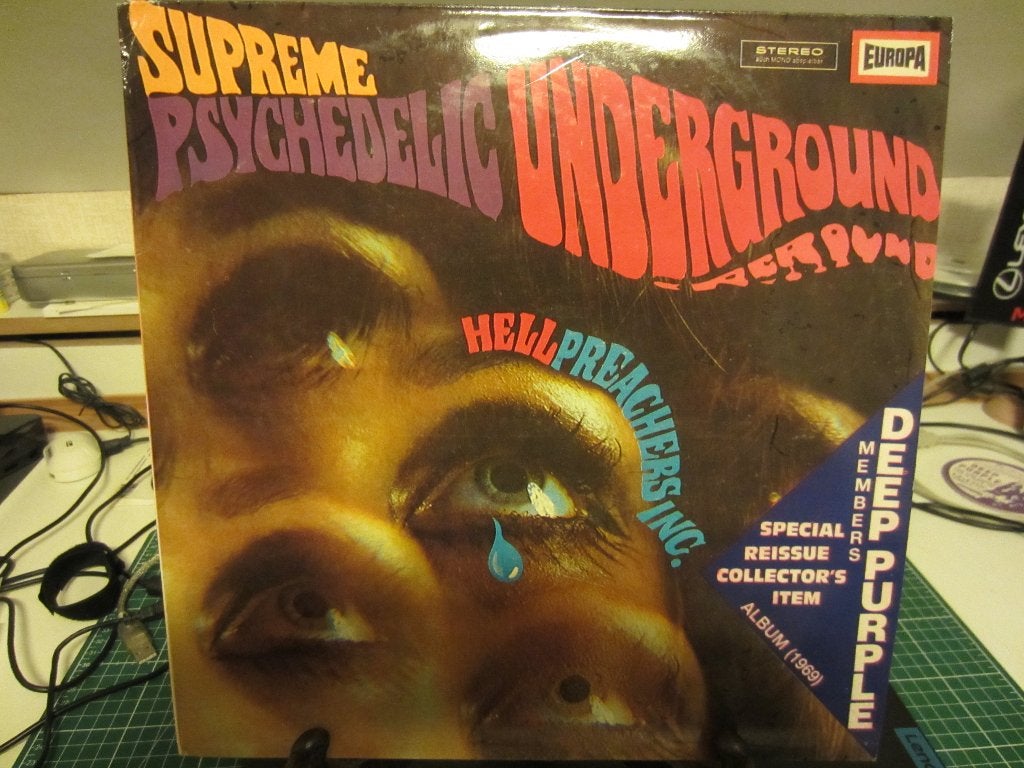 Hell Preachers Inc. - Supreme Psychedelic Underground 1-lp, Ophalen of Verzenden, 12 inch, Nieuw in verpakking, Fotohoes