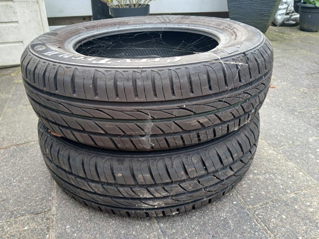 Viking CityTech II banden 165/70 R14 met 7mm profiel, Auto-onderdelen, Banden en Velgen, 14 inch, Gebruikt, Ophalen of Verzenden
