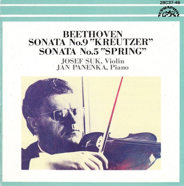 Beethoven, Suk, Panenka Sonata 5 & 9 Cd, Ophalen of Verzenden, Classicisme, Gebruikt, Overige typen