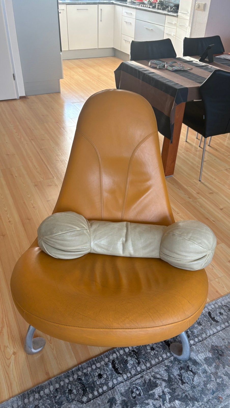 Chi Leolux fauteuil, Ophalen, Modern design, Gebruikt, Minder dan 75 cm