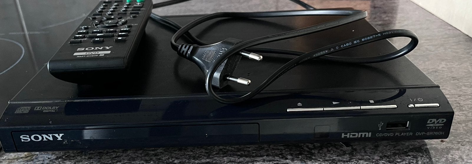 Sony DVD speler DVP-SR760H, Ophalen, Zo goed als nieuw, Sony