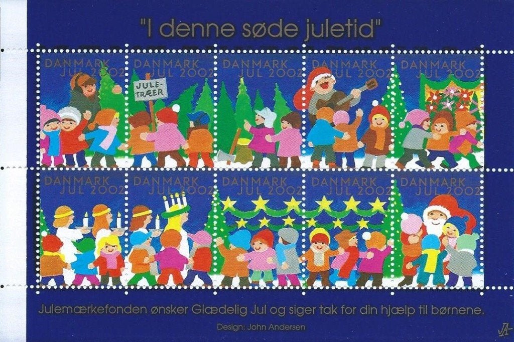 Denemarken - Kerst 2002 - Drukproces - Setje - Postfris, Ophalen of Verzenden, Denemarken, Postfris