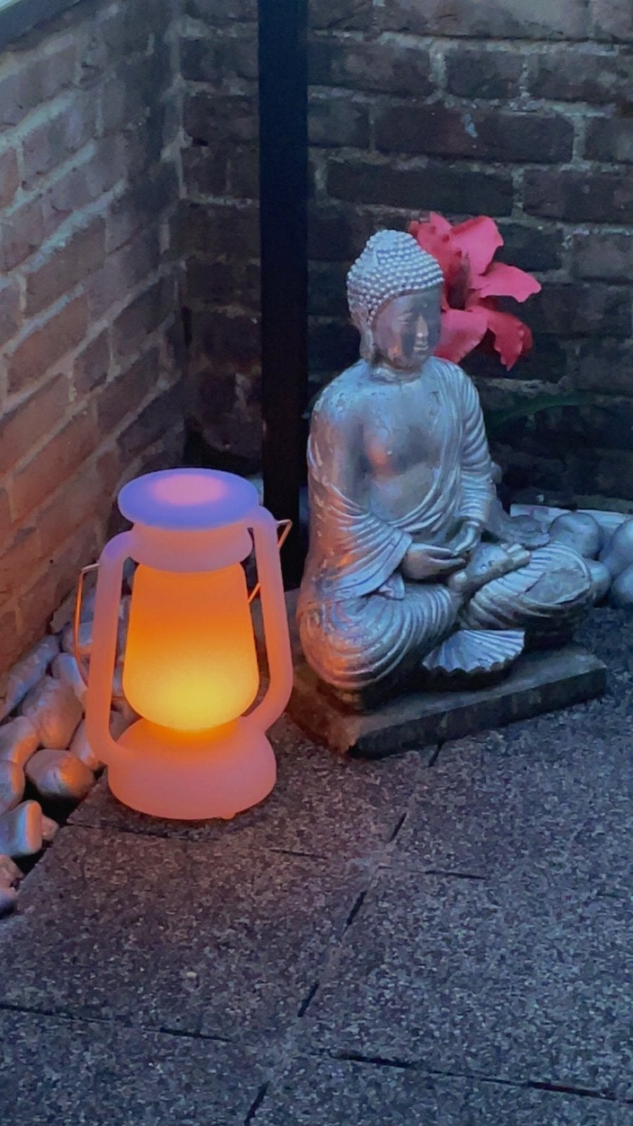 Oplaadbare Storm Lantaarn  30cm -  VASTE PRIJS, Kunststof, Minder dan 50 watt, Accu, Overige typen