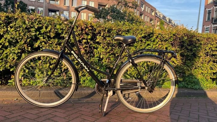 Classic dutch omafiets-serviced and ready to ride-Amsterdam, Ophalen, Zo goed als nieuw, Aluminium