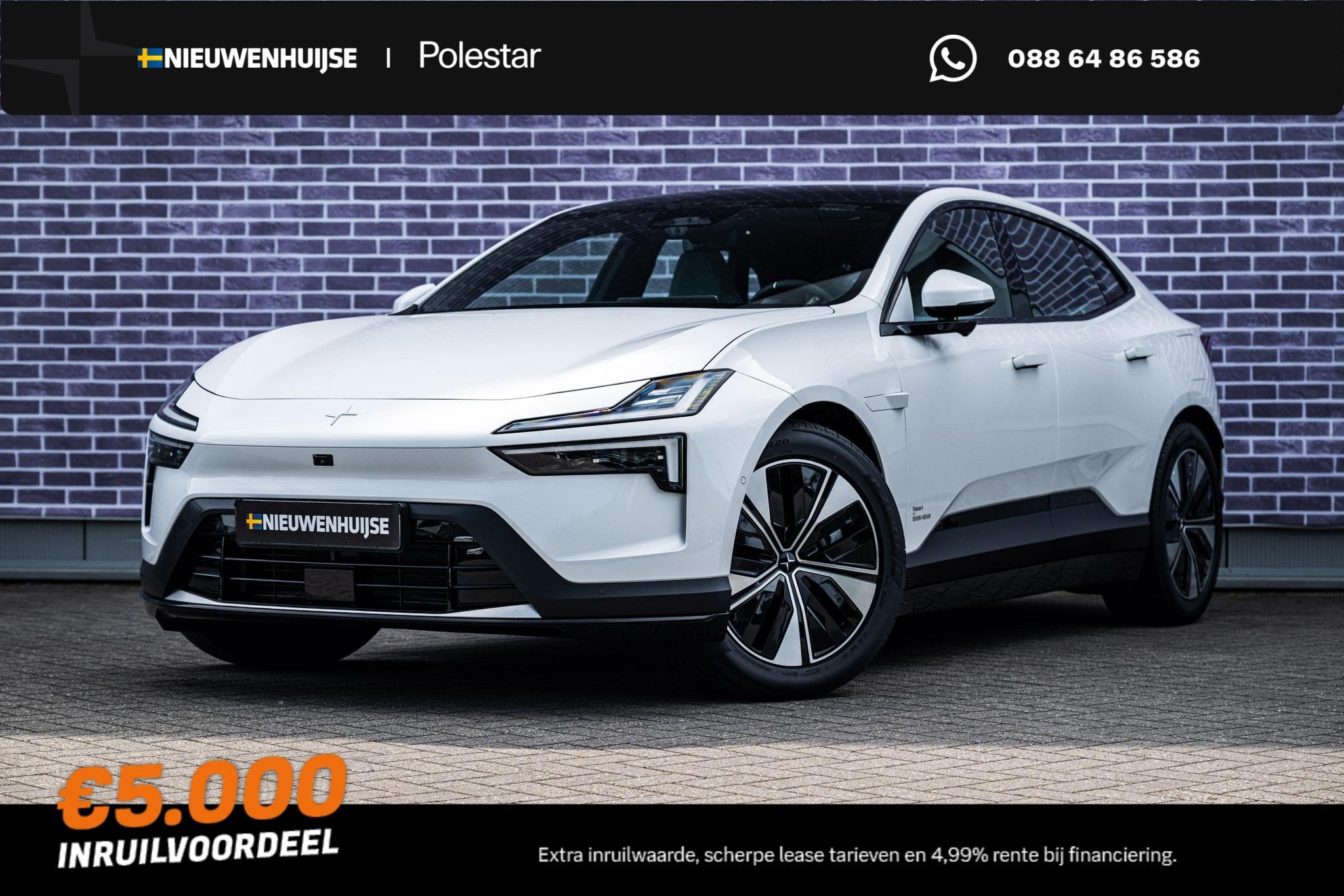 Polestar 4 Long Range Dual Motor AWD 100 kWh | Pilot | Plus, Auto's, Automaat, 660 min, Polestar 4, 2000 kg