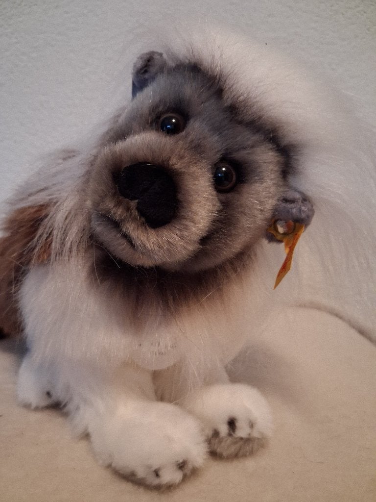 Steiff aap, Verzamelen, Verzenden, Zo goed als nieuw, Stoffen beer, Steiff