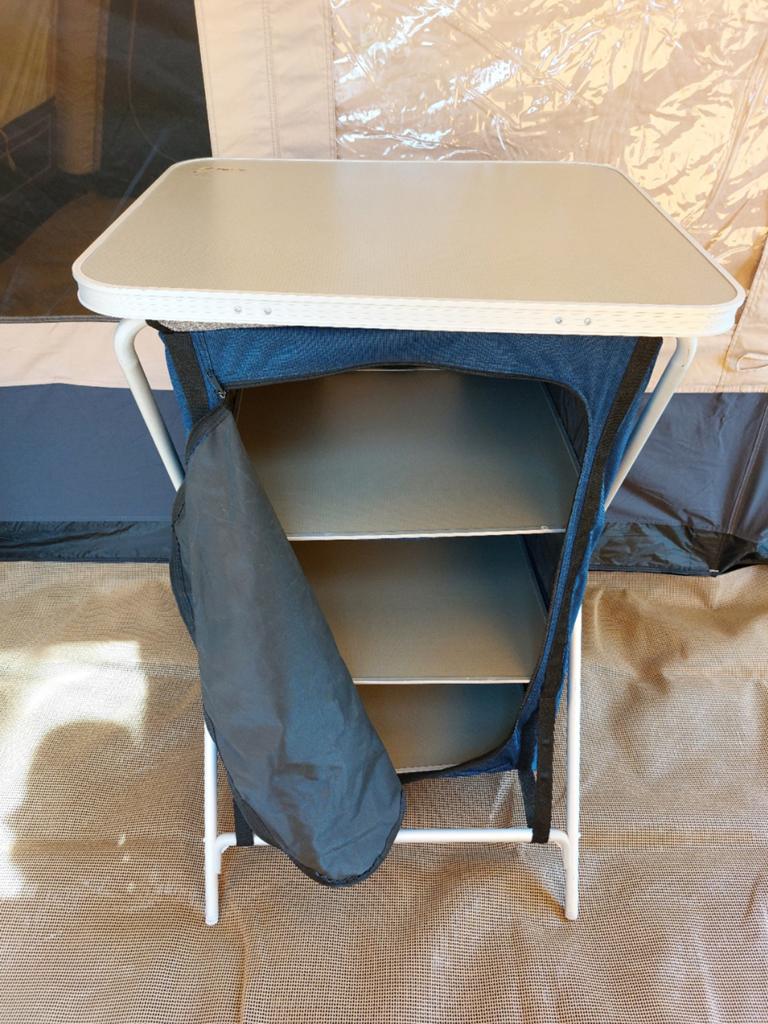 Opvouwbare campingkast, Ophalen, Gebruikt, Campingkast