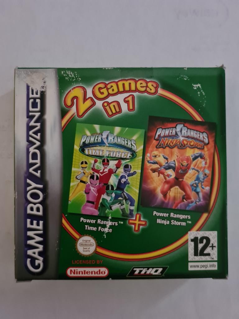 POWER RANGERS time force & ninja storm, Gebruikt, 1 speler, Racen en Vliegen, Ophalen of Verzenden