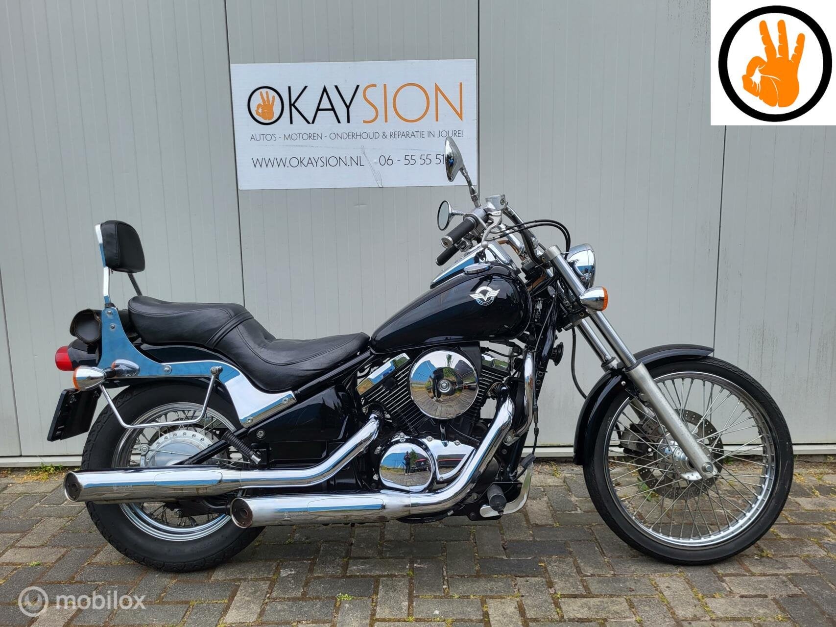 Mooie Kawasaki VN 800 Vulcan (bj 1996) 1e eigenaar!, Motoren, Motoren | Kawasaki, 805 cc, Chopper, Bedrijf, 12 t/m 35 kW