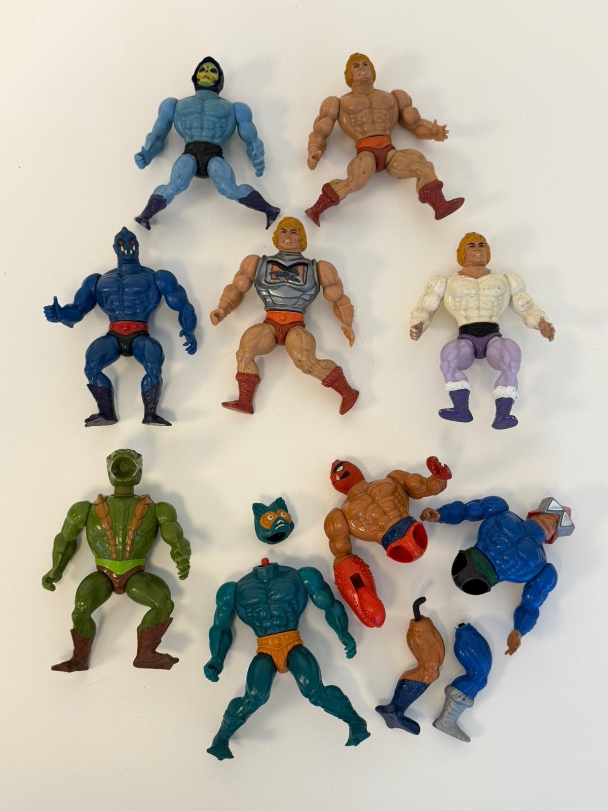Vintage Masters of the Universe He-Man MOTU Jaren 80 Lot, Verzamelen, P, P, P, Ophalen of Verzenden
