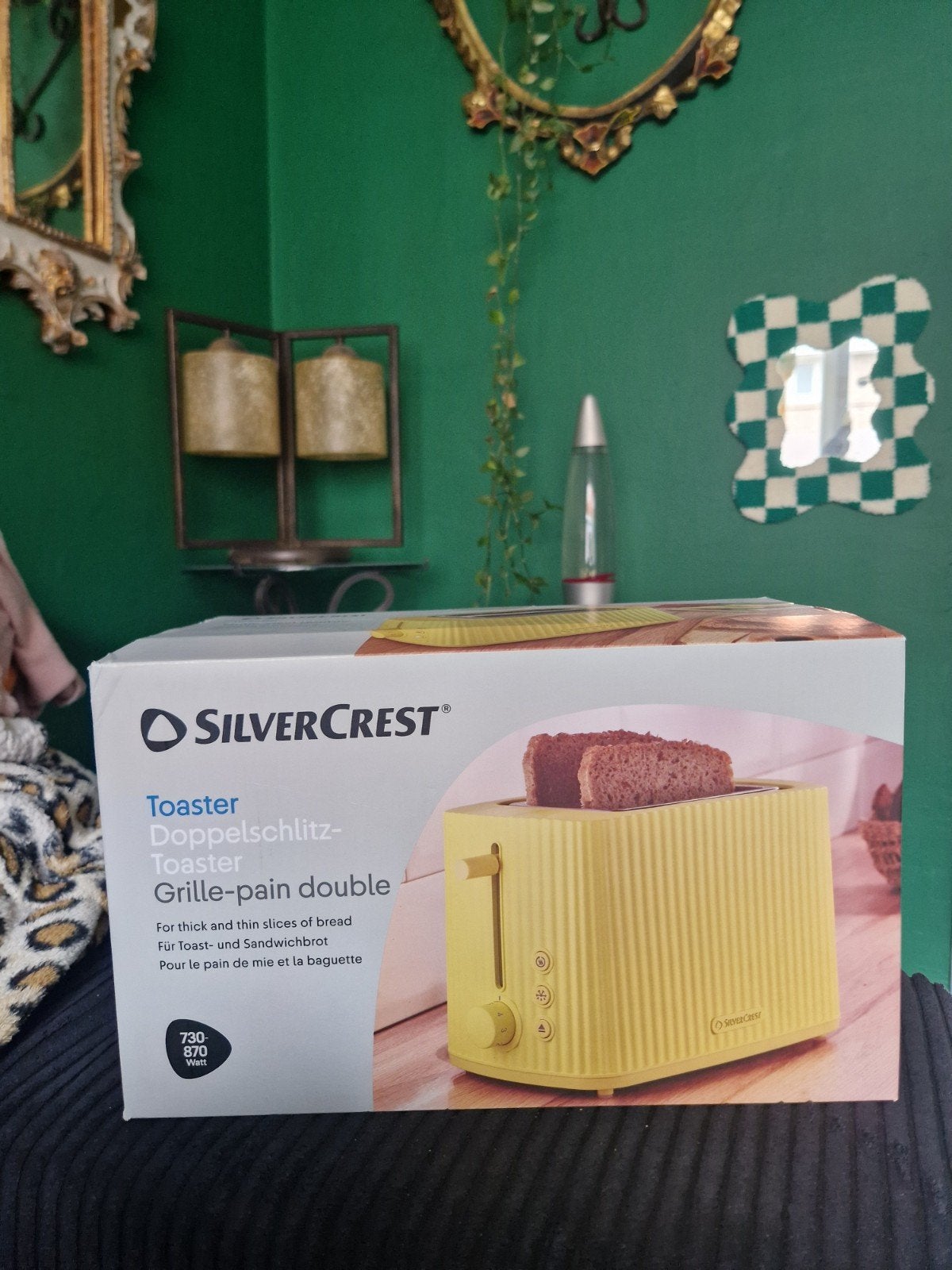 Silvercrest Broodrooster Plissé Geel - Nieuw in doos, Ophalen, Nieuw