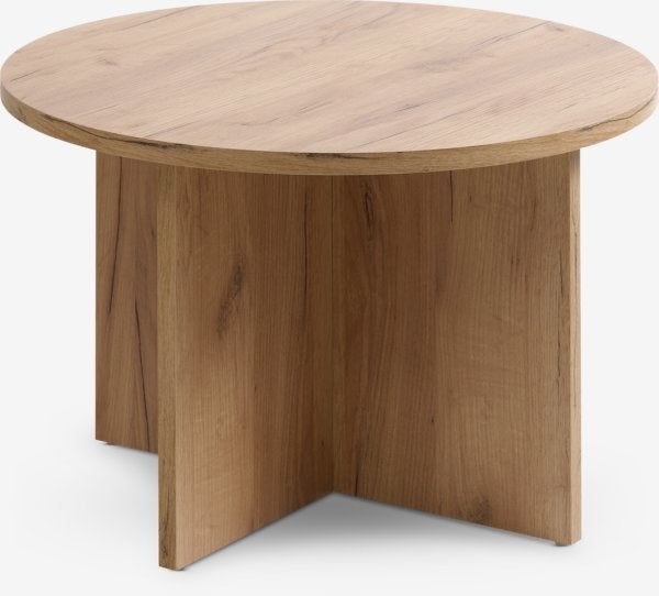 Ronde salontafel - modern design (JYSK), Ophalen, Overige materialen, Rond, 50 tot 100 cm