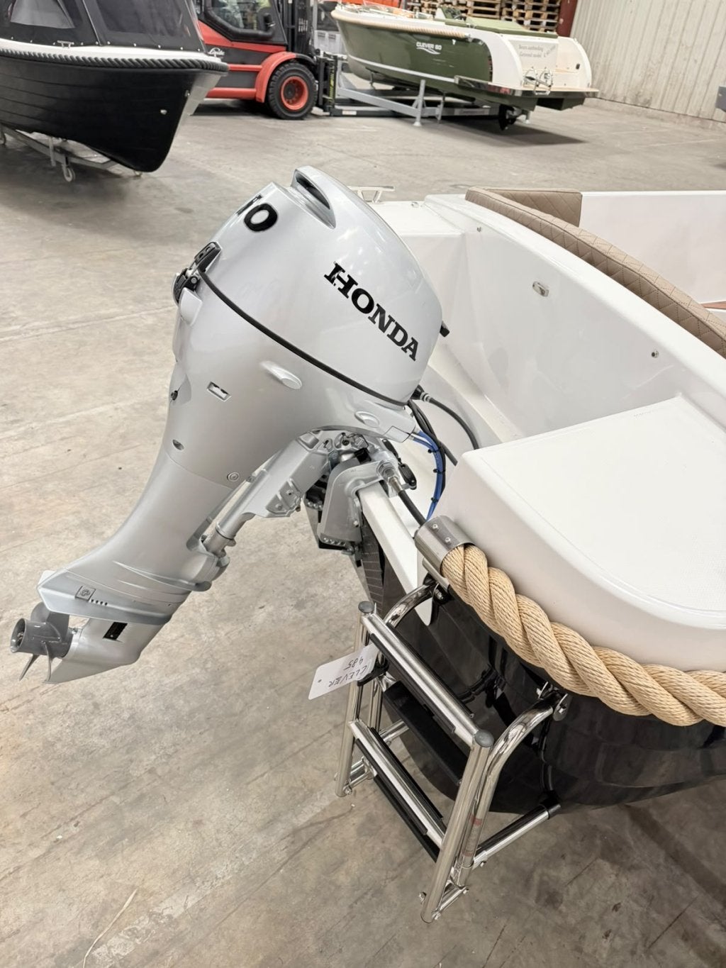 Clever 485 incl. Honda 10PK, Cabriokap en FinTeak, Watersport en Boten, Overige typen, Overige brandstoffen, MD Watersport, Clever