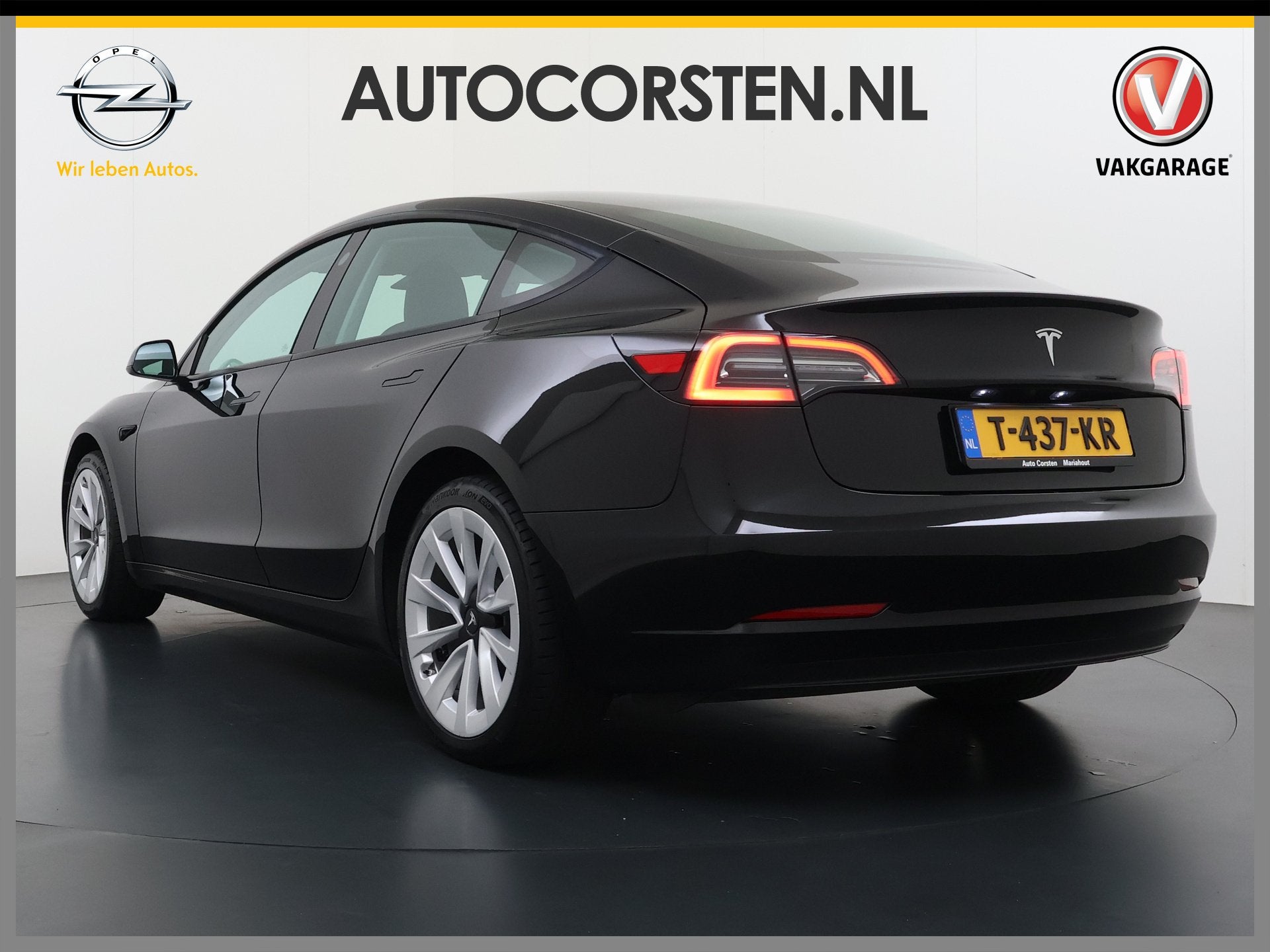 Tesla Model 3 Standard RWD Plus 60kWh Warmtepomp LFP-Accu SO, Auto's, Tesla, Automaat, Achterwielaandrijving, Gebruikt, Zwart