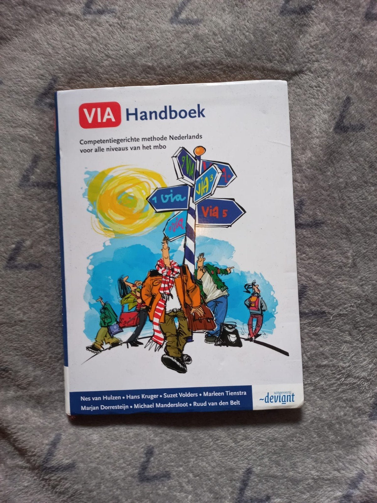 VIA Handboek Nederlands MBO - Nette, onbeschreven staat (1), Boeken, Ophalen of Verzenden, Zo goed als nieuw, MBO, Nes van Hulzen, Hans Kruger, Suzet Volders, Marleen Tiemstra