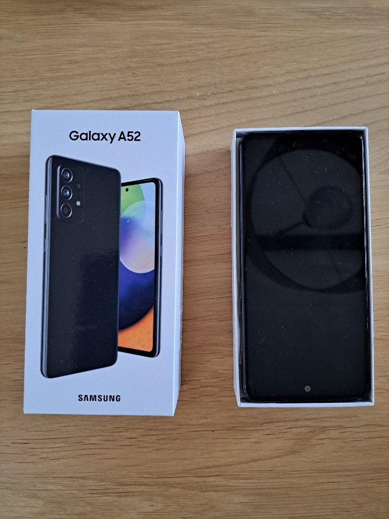 Samsung Mobiele telefoon A52, Telecommunicatie, Mobiele telefoons | Samsung, Gebruikt, Zwart, Ophalen of Verzenden, 128 GB