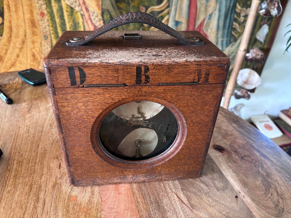 Antieke mechanische duivenklok / constateur, Ophalen of Verzenden