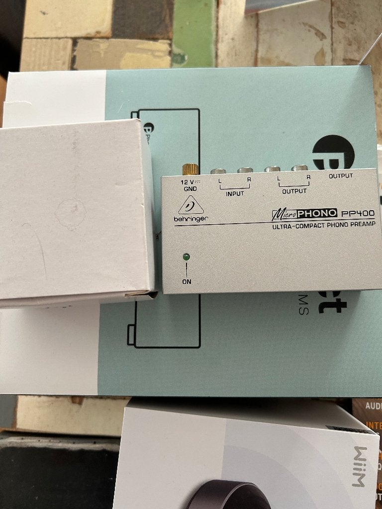 Phono pre amp/voorversterker, Automatisch, Zo goed als nieuw, Platenspeler-onderdeel, Ophalen