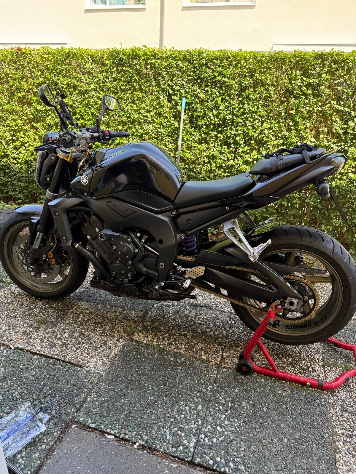 Yamaha FZ1 1000cc Naked Bike Zwart - Sportieve Uitlaat, Motoren, Motoren | Yamaha, Sportuitlaat, 4 cilinders, Motorrijbewijs A