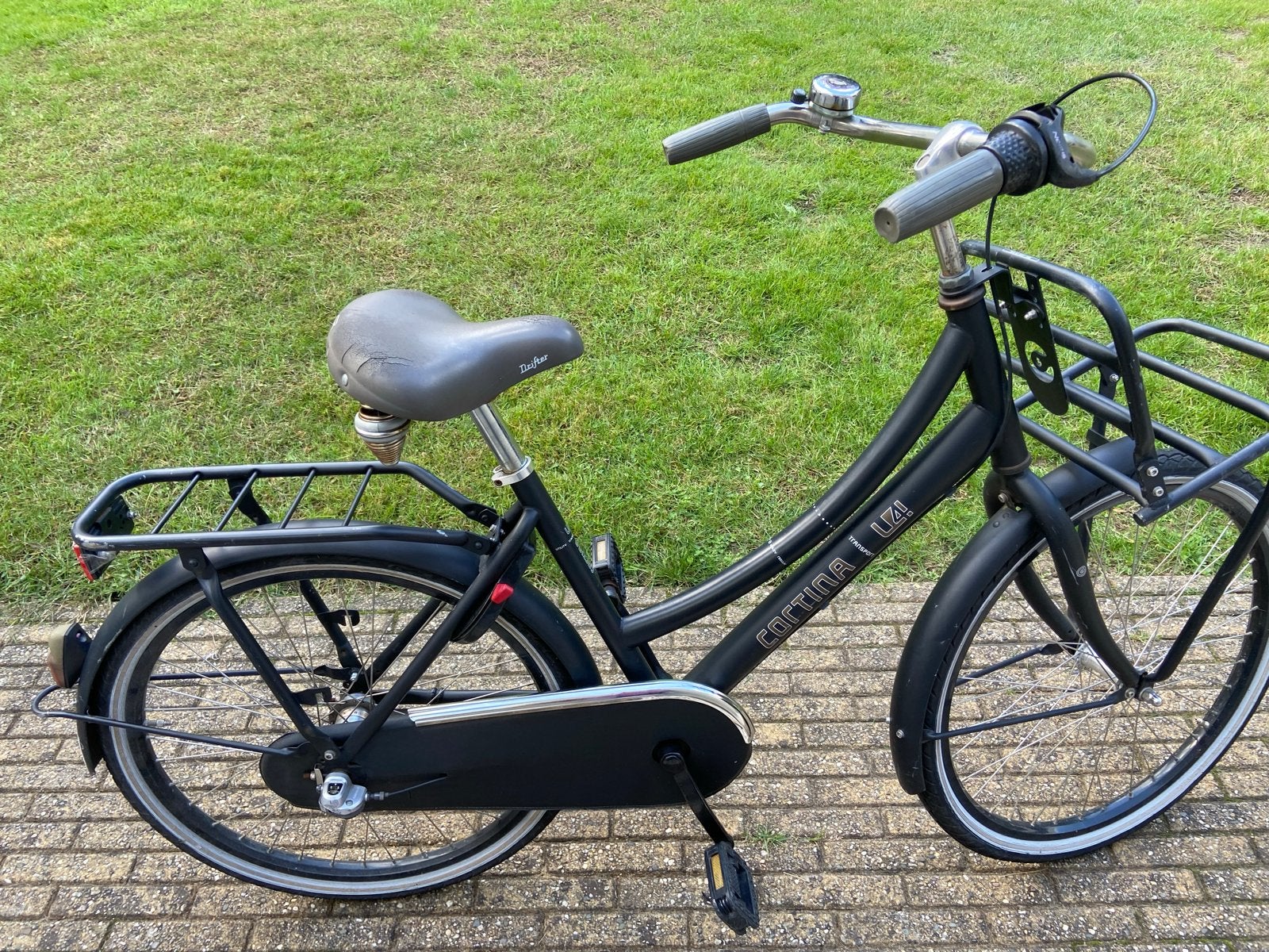 Cortina L4 Omafiets - 3 versnellingen, 24 inch wielen, Ophalen, Gebruikt, Versnellingen