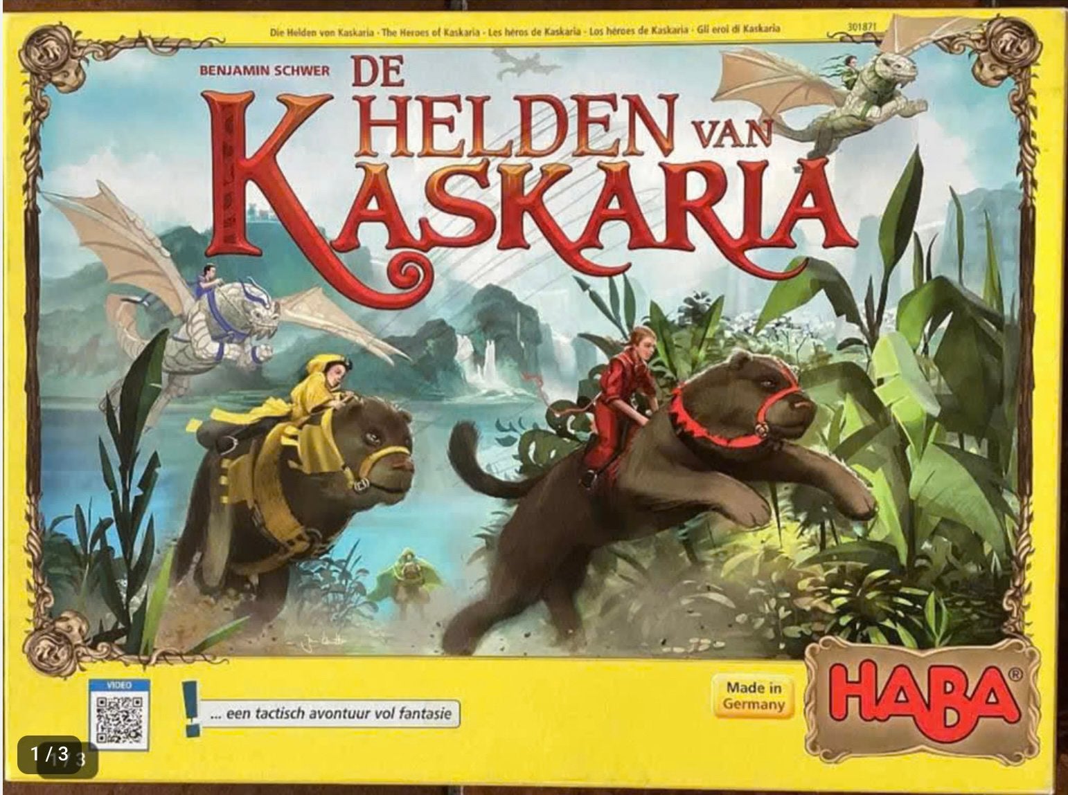 Haba Spel - De helden van Kaskaria 301871, Ophalen of Verzenden, Zo goed als nieuw