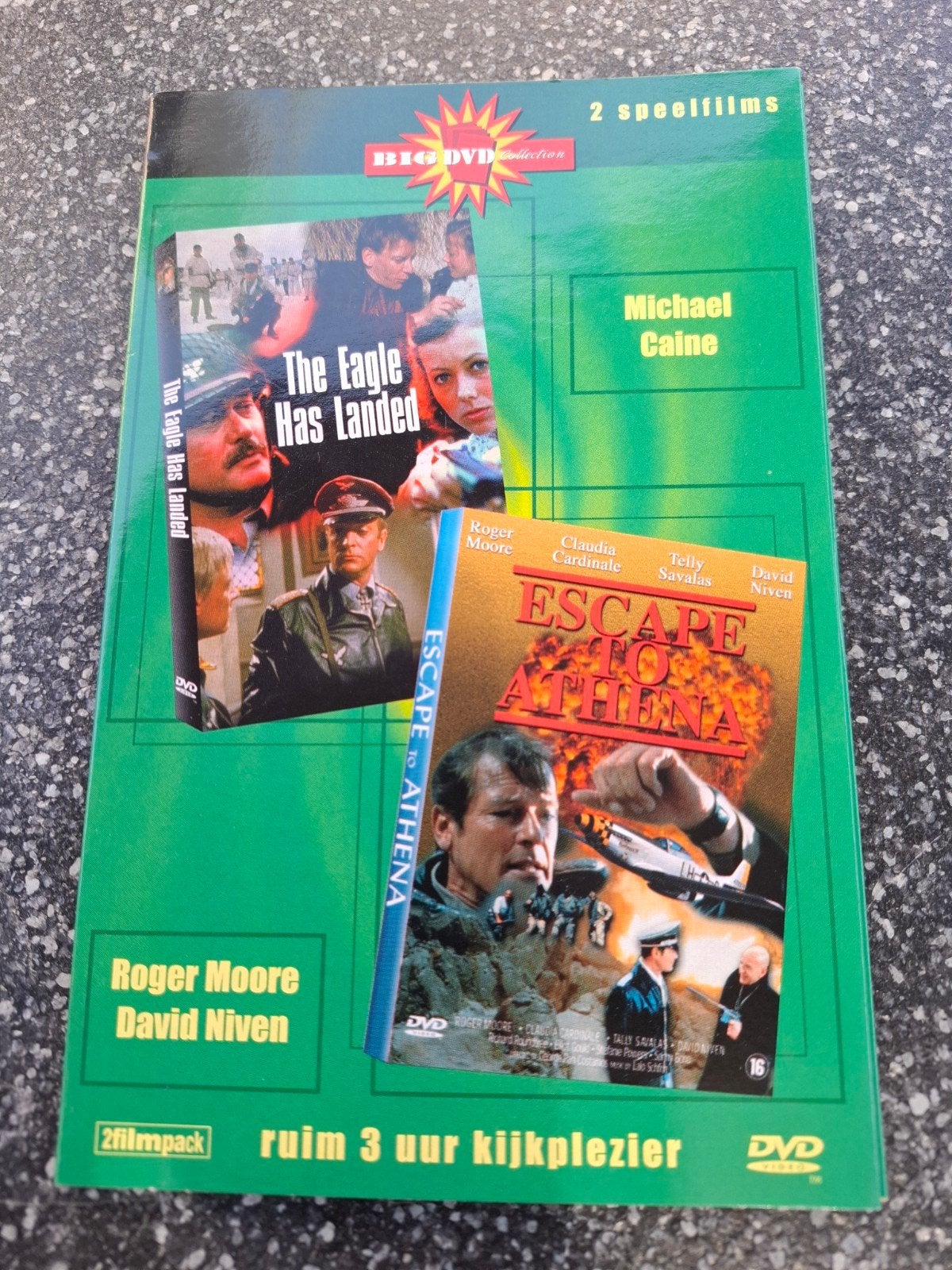 The Eagle Has Landed & Escape to Athena - 2filmpack DVD, Vanaf 16 jaar, Verzenden, Nederlands, Oorlog