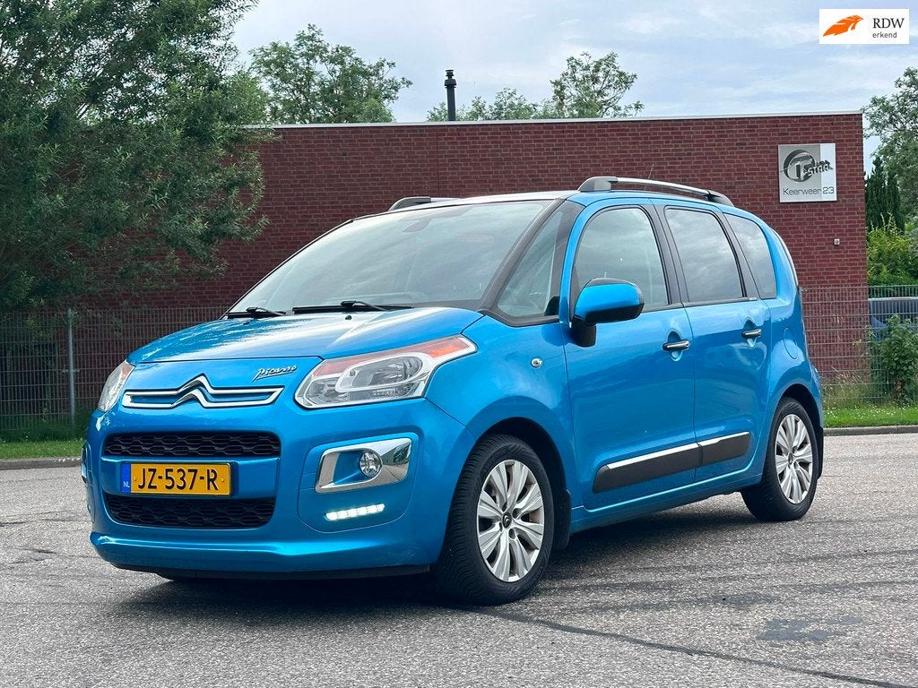 Citroen C3 Picasso 1.6 VTi Exclusive Automaat*Pano*Cruise*Tr, Auto's, Citroën, Gebruikt, 4 cilinders, Blauw, Bedrijf