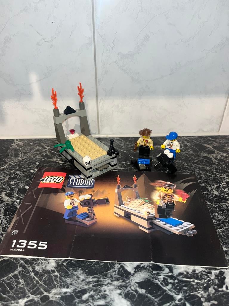 LEGO Set 1355 Temple of Gloom – met boekje & minifigures, Kinderen en Baby's, Speelgoed | Duplo en Lego, Zo goed als nieuw, Lego